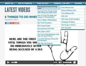 Pennsylvania drunk driving laws