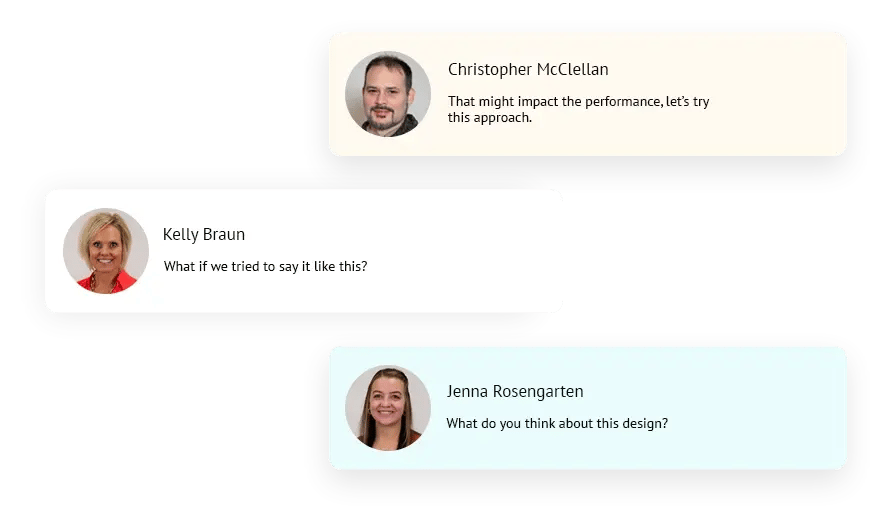 graphic representing collaboration