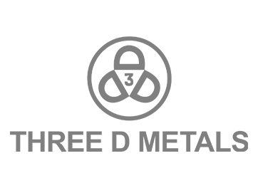 Three D Metals logo