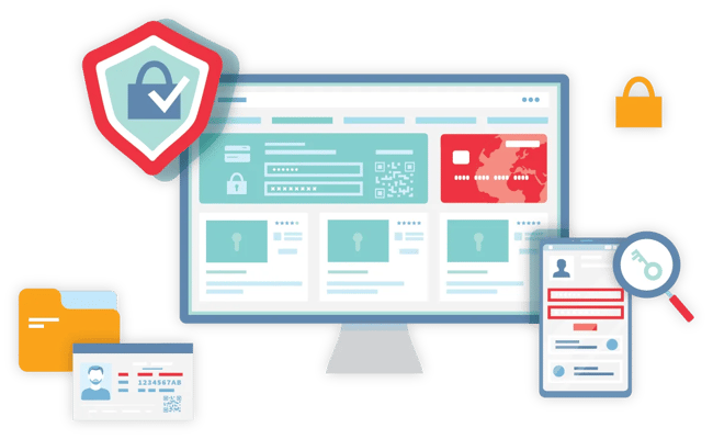 graphic representing a website compliance audit