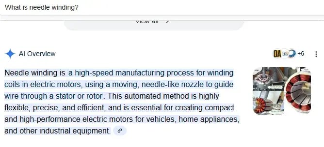 Needing Winding Google Search