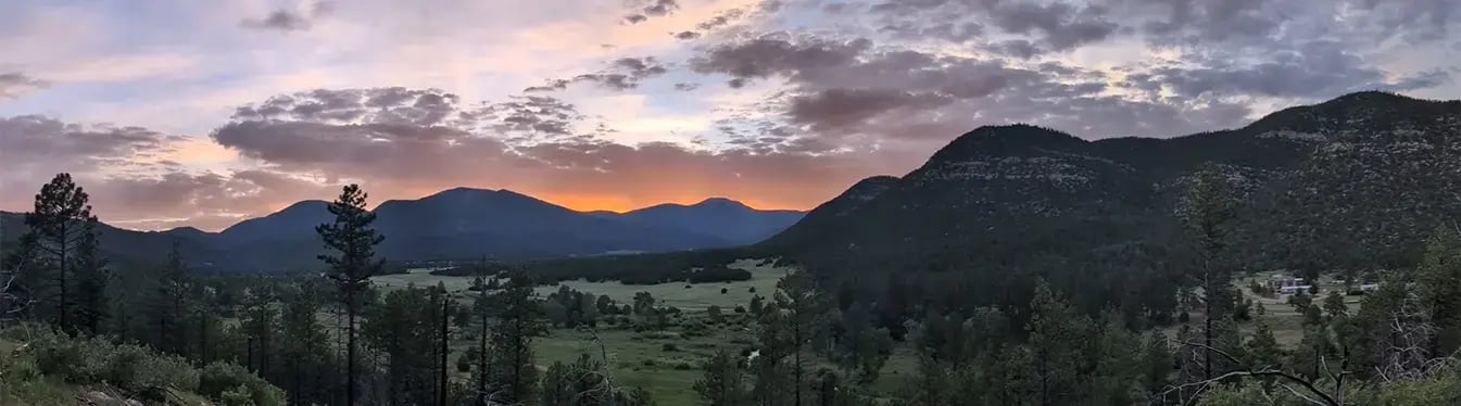 Philmont sunset
