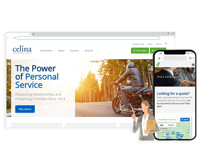 Celina Insurance Group marketing example