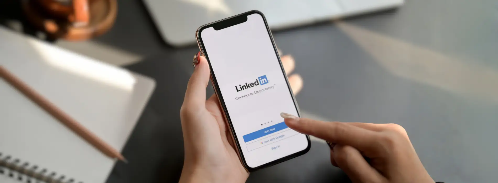 Using LinkedIn on Mobile