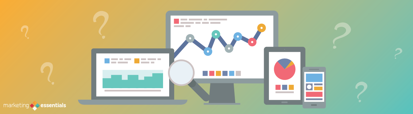 Analytics shown on a desktop, laptop, tablet, and phone screen.