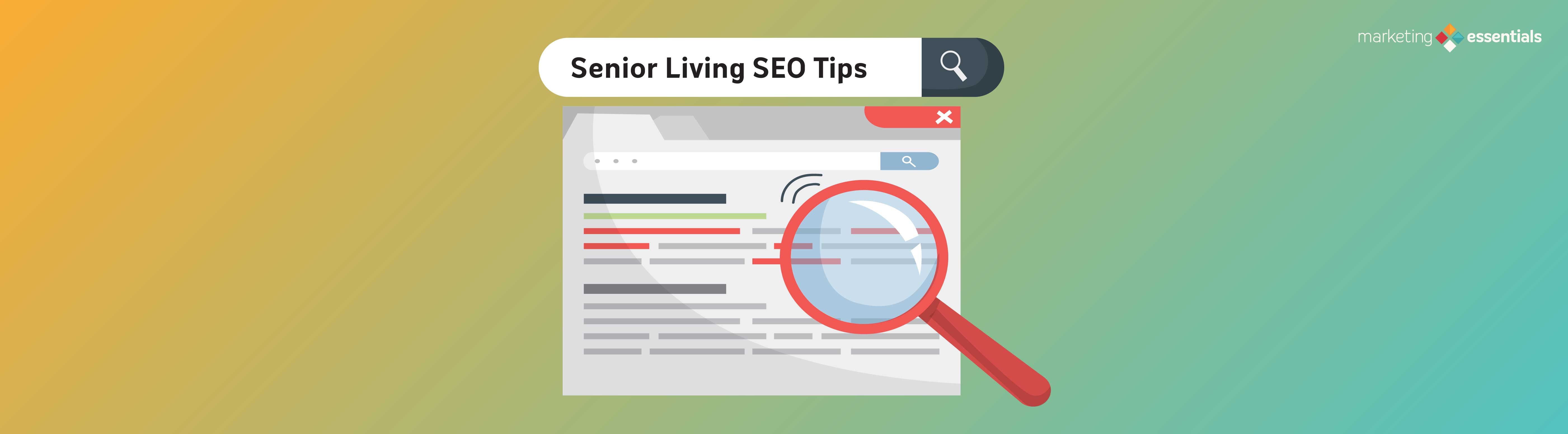 Senior Living SEO Tips