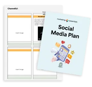Social media plan resource brochure