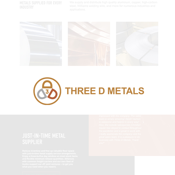 threed metals branding