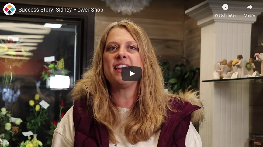 sidney flower shop video